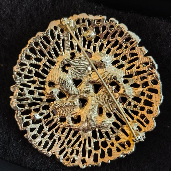 Vintage Sarah Coventry 1970's Fashion Splendor Brooch - Picture 4 of 5
